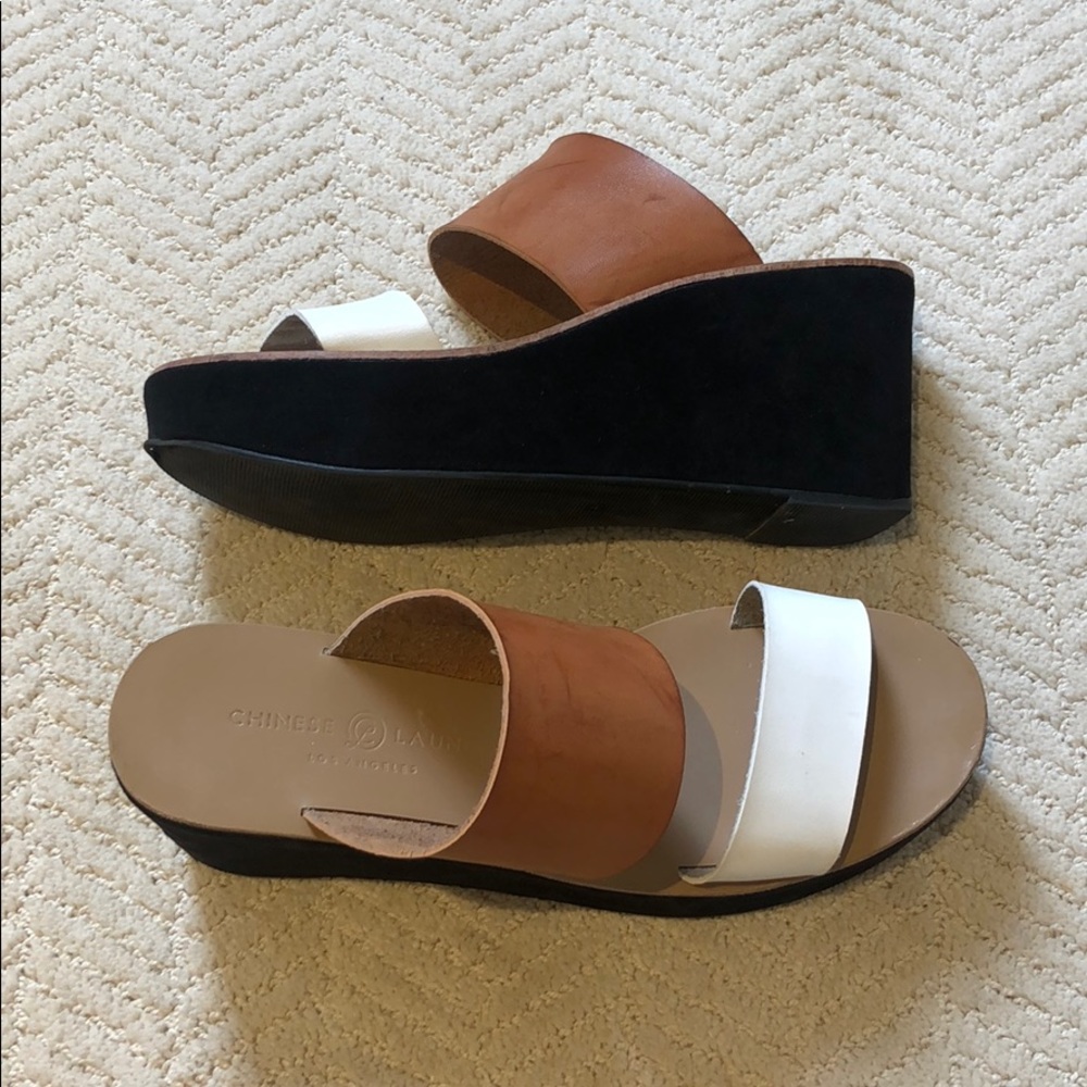 Chinese Laundry “Ollie” Platform Slide Sandal